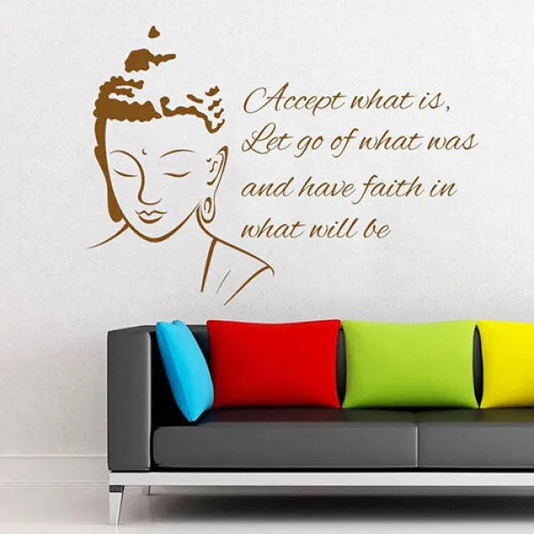 Sticker Bouddha – Citations Zen