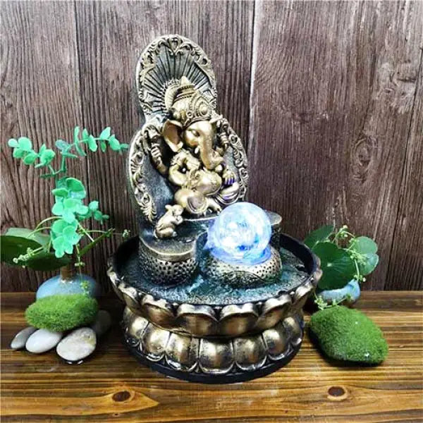 Fontaine Bouddha et le Dieu-Éléphant