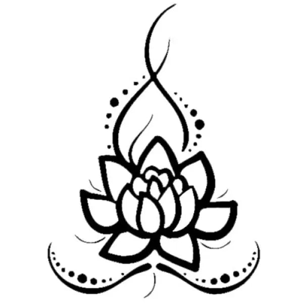 Sticker Mural Bouddha – Fleur de Lotus | ZenAura