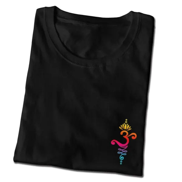 T-Shirt Bouddha – AUM et Lotus Édition Signature
