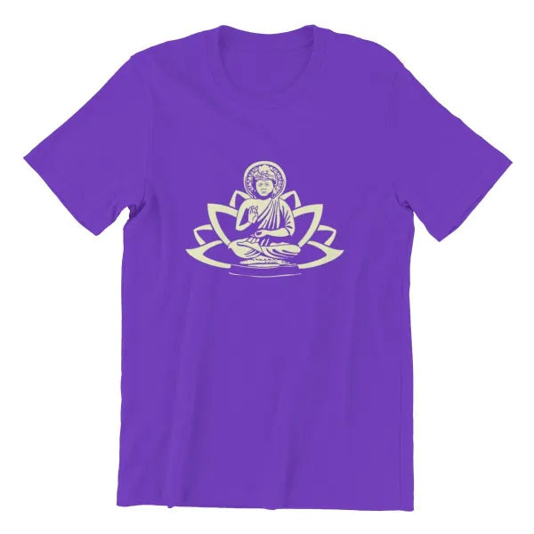 T‑Shirt Bouddha et Fleur de Lotus — Édition Signature