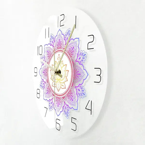 Horloge Murale Bouddha Mandala - Édition Signature