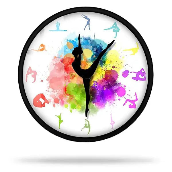 Horloge Bouddha Yoga – Décoration Femme