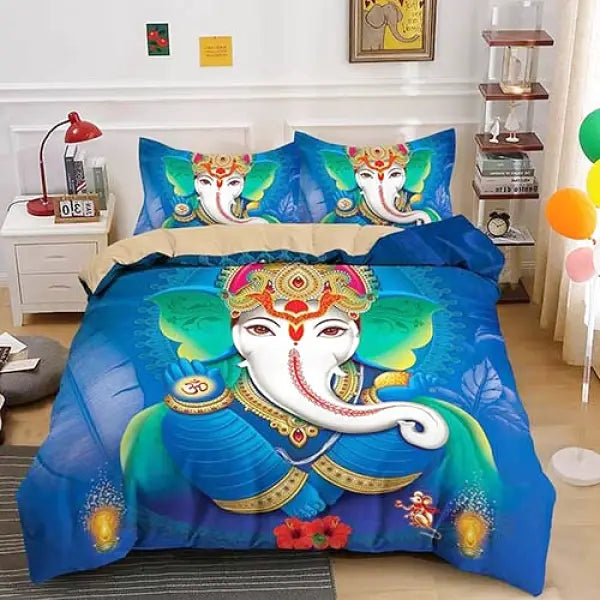 Housse de Couette Seigneur Ganesh – Collection Prestige