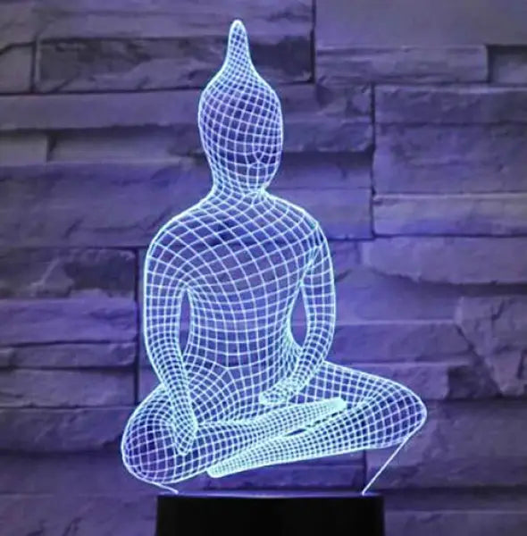 Lampe Bouddha 3D – Édition Signature