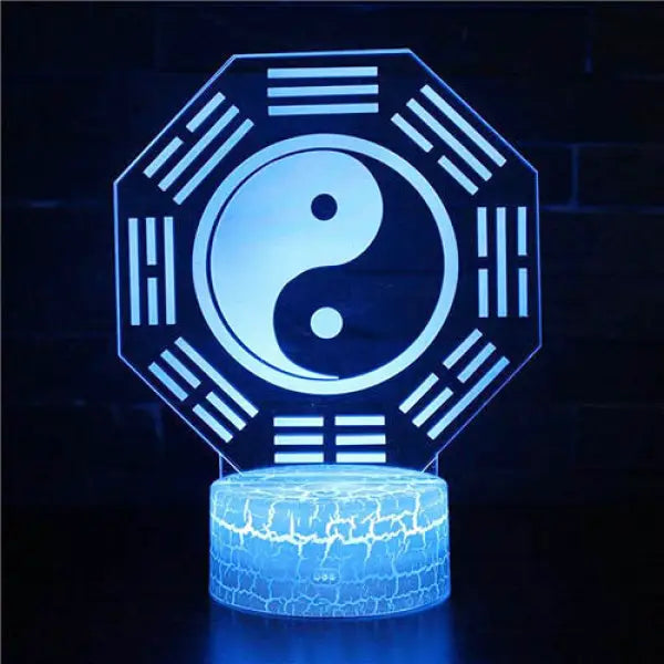 Lampe Bouddha Yin Yang — Édition Signature