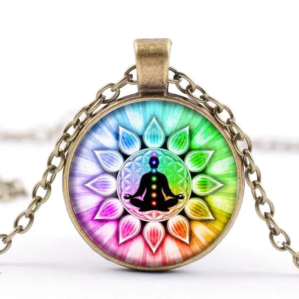 Pendentif Bouddha 7 Chakras - Collection Signature
