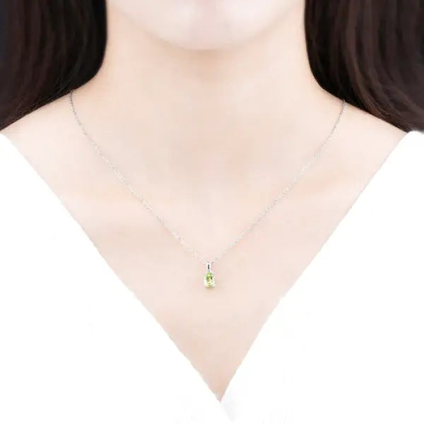 Pendentif Bouddha en Argent - Péridot Édition Signature