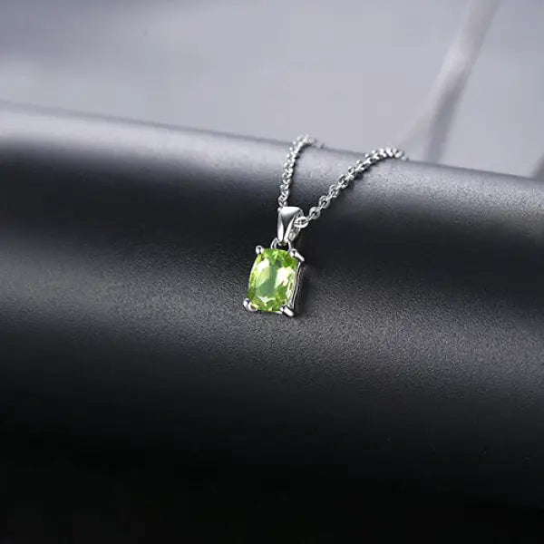 Pendentif Bouddha en Argent - Péridot Édition Signature