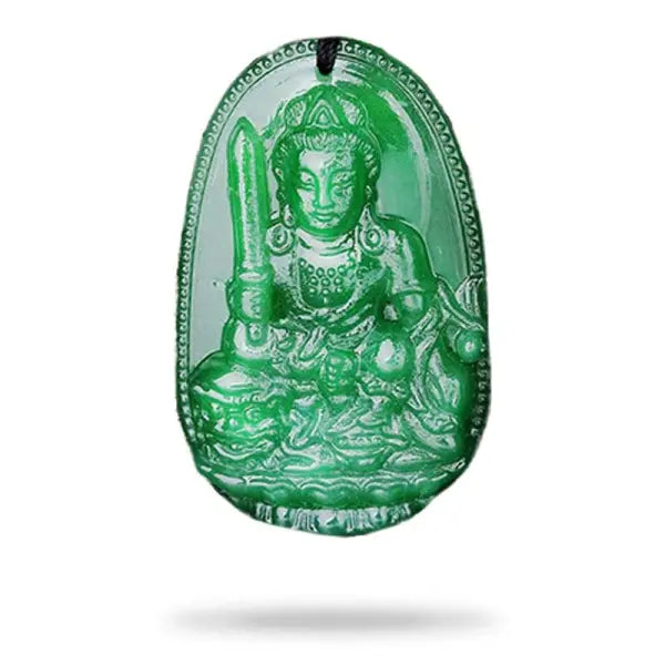 Pendentif Bouddha en Jade – Édition Premium
