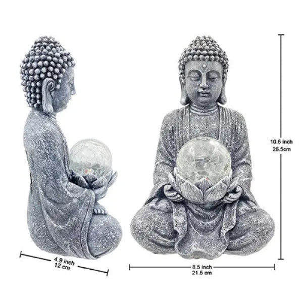 Statue Bouddha Solaire Premium