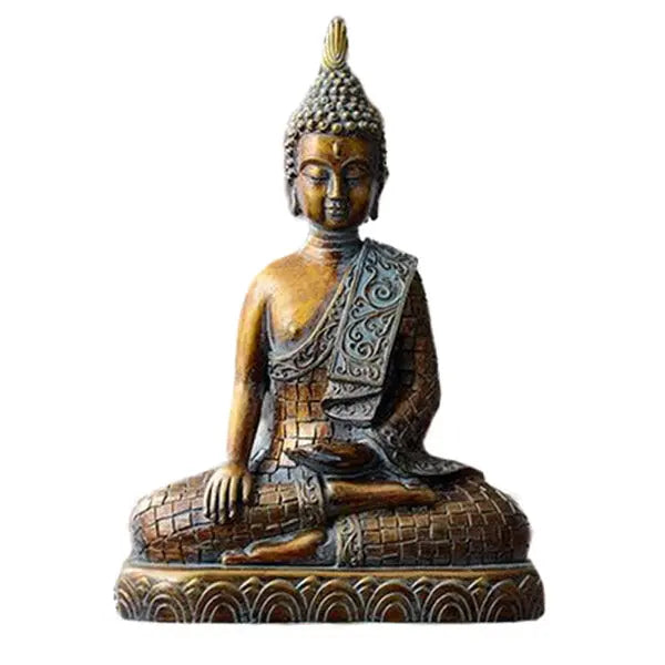 Statue Bouddha Assis en Maravijaya – Édition Prestige