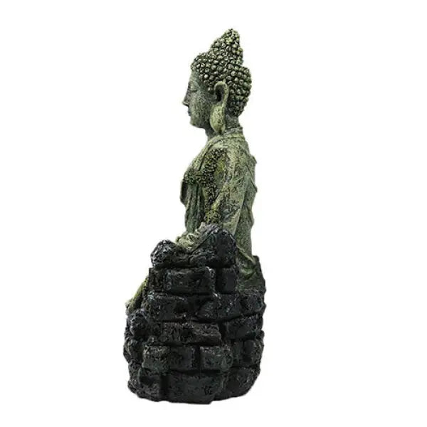 Statue Bouddha Zen pour Aquarium - Édition Prestige