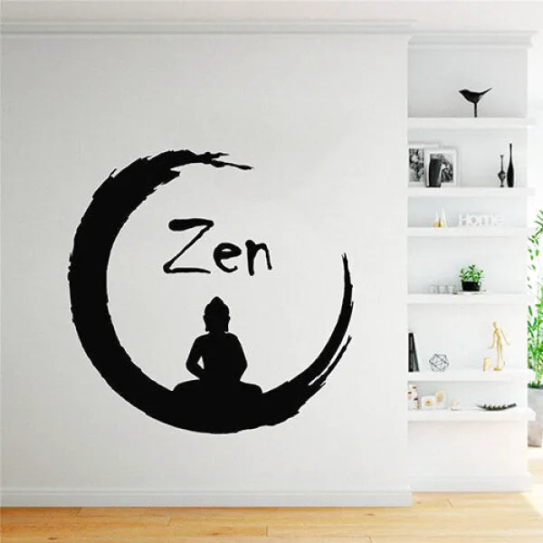 Sticker Bouddha Zen — Édition Signature