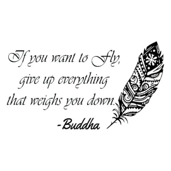 Bouddha Sticker – Citations et Dessins Muraux