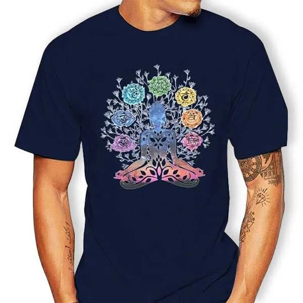 T-Shirt Bouddha Zen — Méditation et Yoga