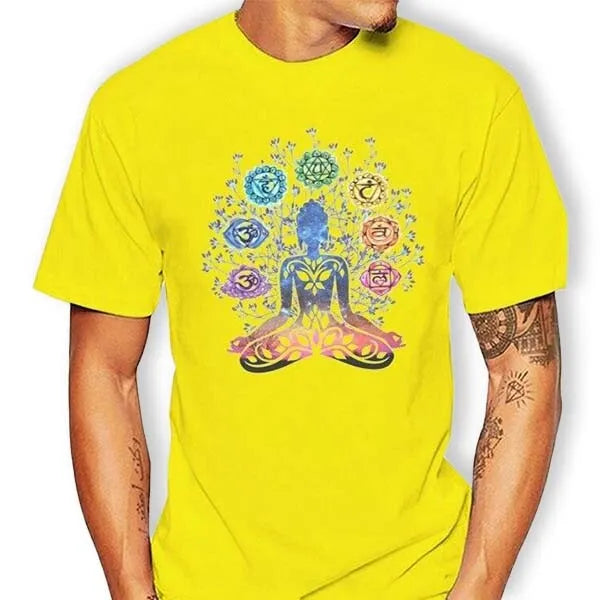 T-Shirt Bouddha Zen — Méditation et Yoga