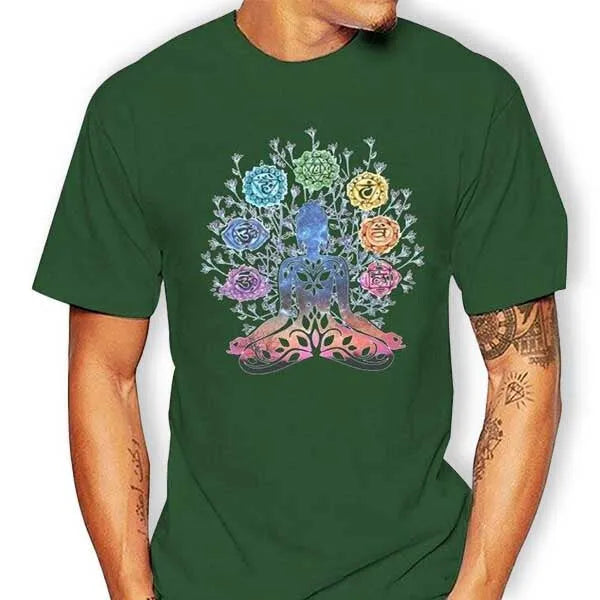 T-Shirt Bouddha Zen — Méditation et Yoga