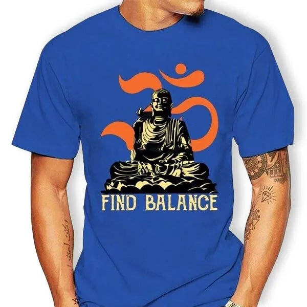Bouddha Tee — T‑Shirt pour Homme Bouddhiste