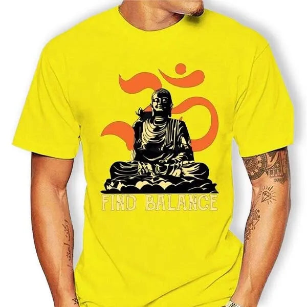 Bouddha Tee — T‑Shirt pour Homme Bouddhiste