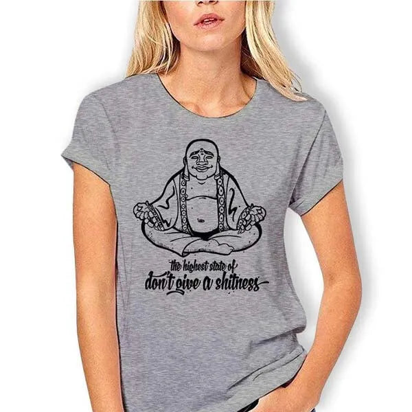 T-Shirt Bouddha Rieur Rose – Édition Signature