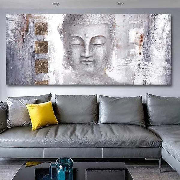 Tableau Bouddha Horizontal - Édition Signature