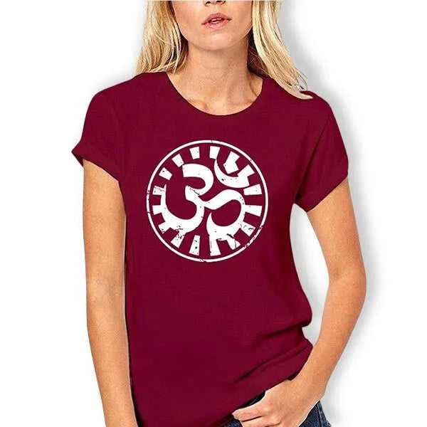 T‑Shirt Bouddha Yoga – Symbole AUM