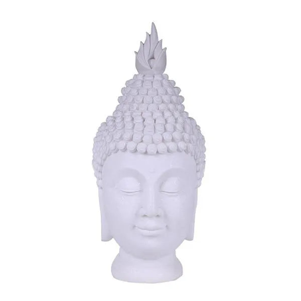 Tête de Bouddha en Pierre — Collection Signature