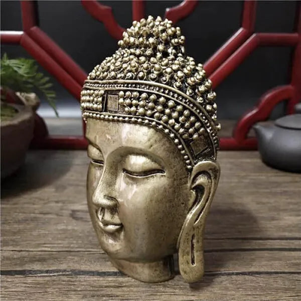 Tête de Bouddha Murale — Édition Signature