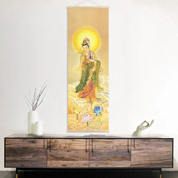 Thangka Bodhisattva – Dessin sur Canvas