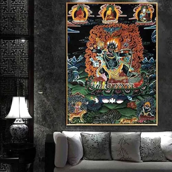 Thangka Protecteur Vajrapani — Édition Signature