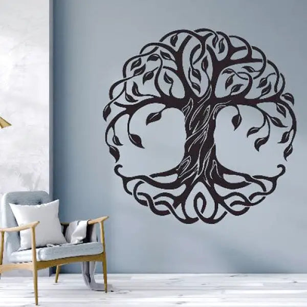Bouddha Sticker Premium — Arbre de Vie (Grand Format)