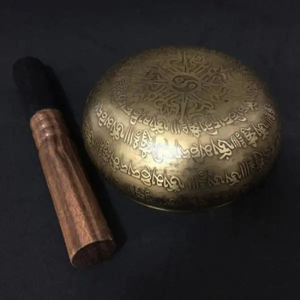 Bol Chantant Tibétain en Laiton — Édition Signature