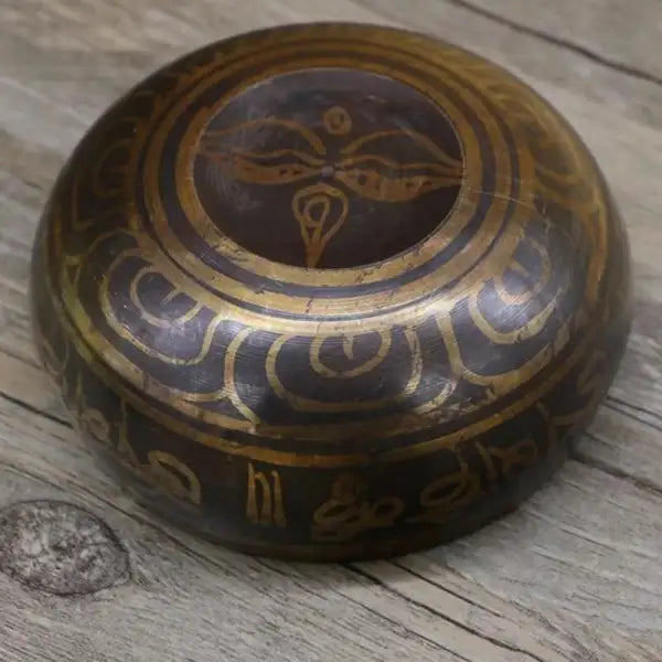 Bol Chantant Tibétain Gravé - Édition Prestige