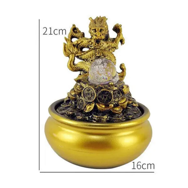 Fontaine Bouddha & le Dragon Bouddhiste