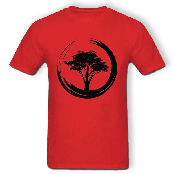 T-Shirt Bouddha - Arbre de Vie et Enso - Édition Signature