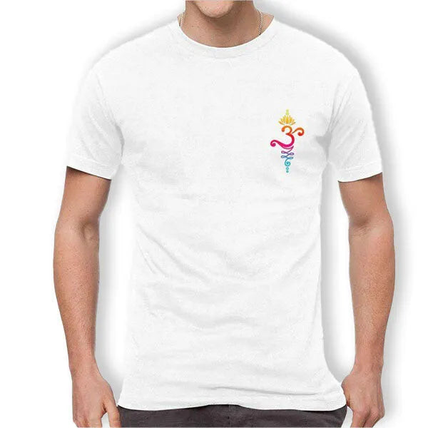 T-Shirt Bouddha – AUM et Lotus Édition Signature