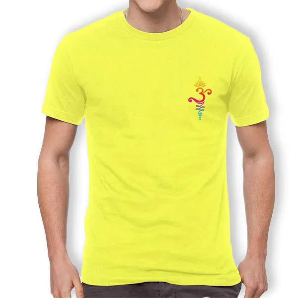 T-Shirt Bouddha – AUM et Lotus Édition Signature