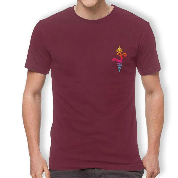 T-Shirt Bouddha – AUM et Lotus Édition Signature