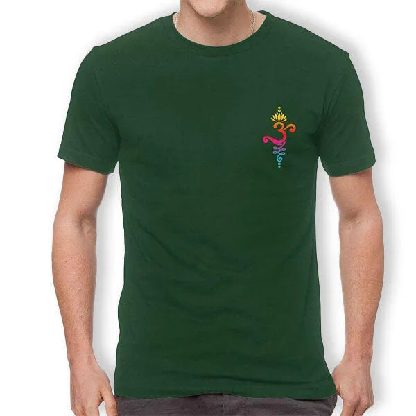 T-Shirt Bouddha – AUM et Lotus Édition Signature