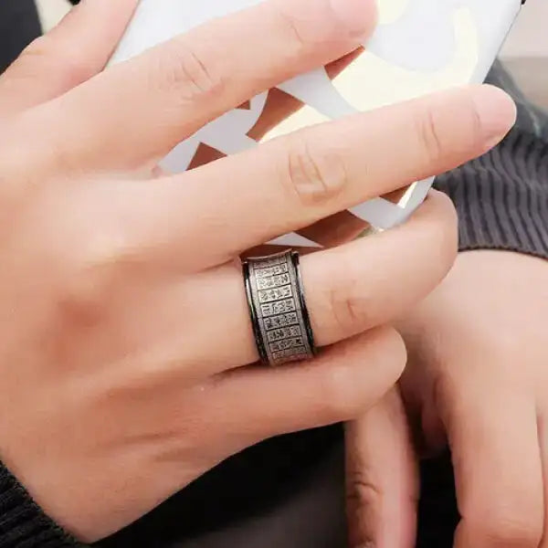 Bague Bouddha — L’Anneau Bouddhiste en Acier Inoxydable