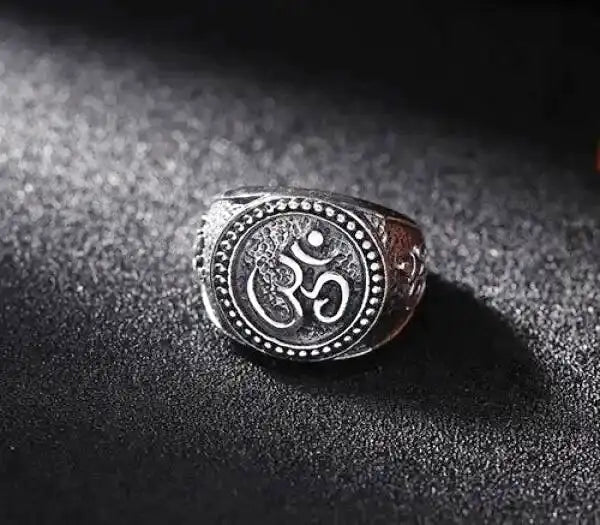 Bague Bouddha en Argent – Puissant Symbole AUM