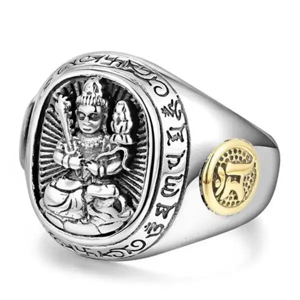 bague-bouddha-en-argent
