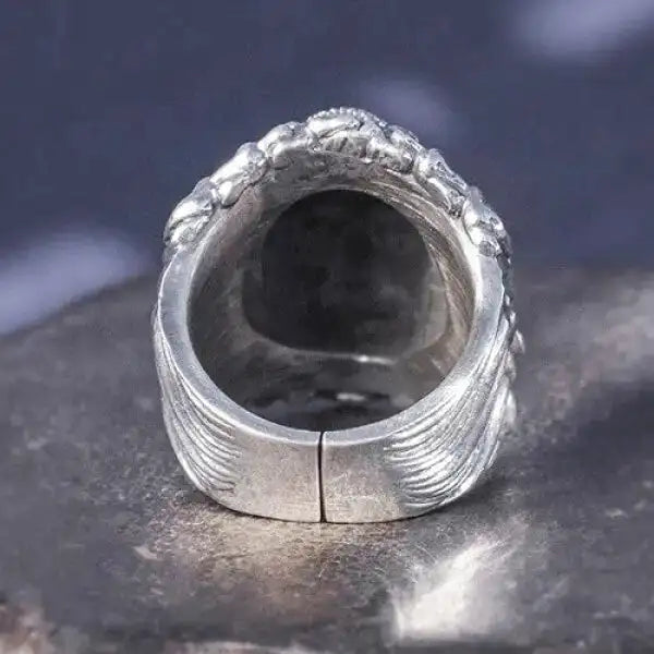 Bague Bouddha pour Homme – Argenté Signature