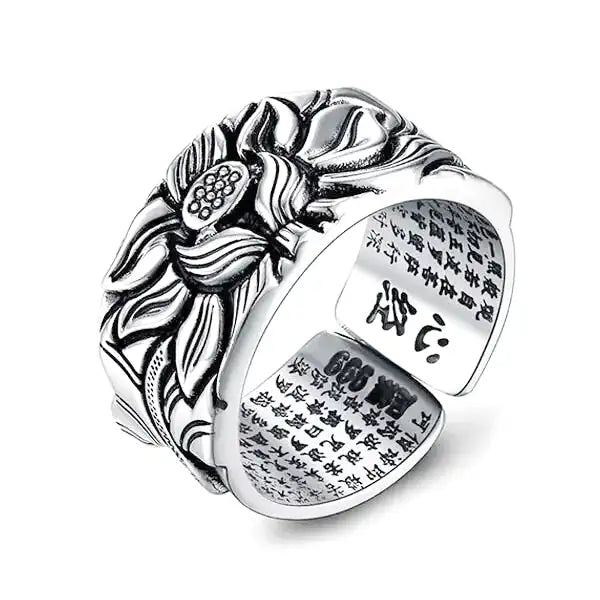 bague-fleur-de-lotus-argent