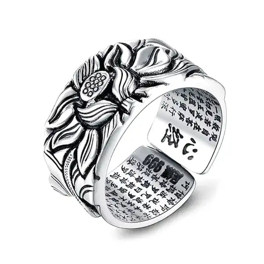 bague-fleur-de-lotus-argent