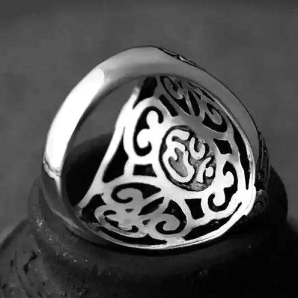 Bague Bouddha Ganesh – Divinité en Argent Signature