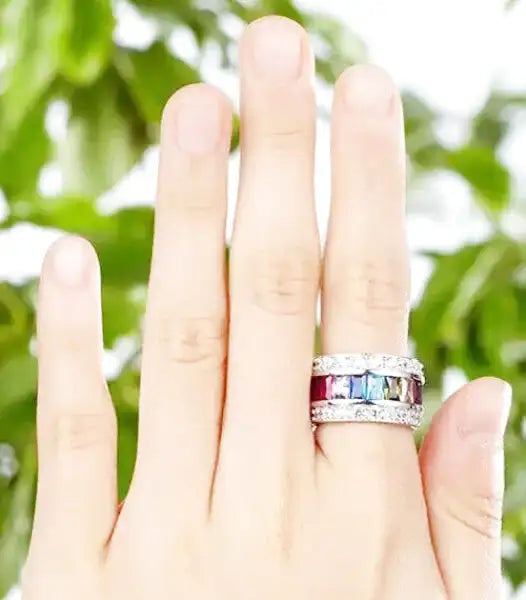 Bague Bouddha Précieuse pour Femme – Argent