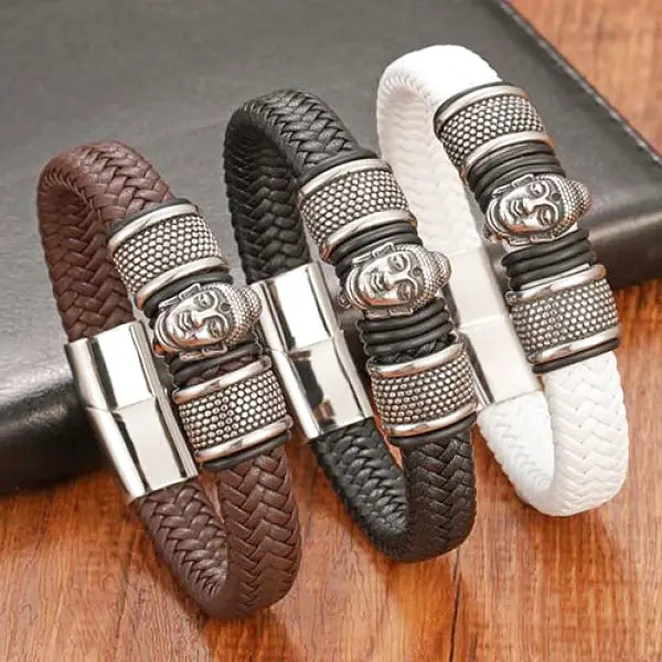 Bracelet Bouddhiste pour Homme — Édition Prestige Zen