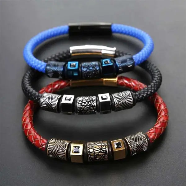 Bracelet Bouddhiste pour Homme — Édition Signature